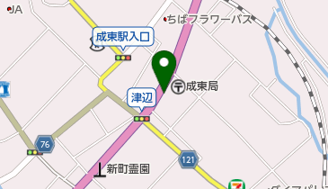 スペースECO 成東駅前第5の地図画像