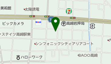 スペースECO 高崎岩押町第1の地図画像