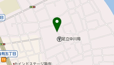 スペース 足立中川第1の地図画像