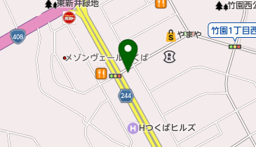 チケパ つくば駅前第3の地図画像