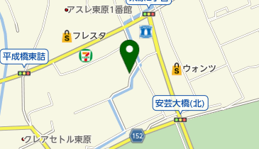 チケパ 広島東原第1の地図画像