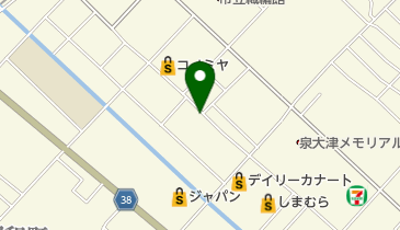 チケパ 泉大津駅前第2の地図画像