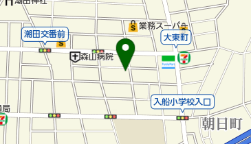 チケパ 横浜潮田町第1の地図画像