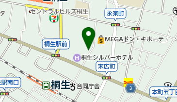 チケパ 桐生駅前第1の地図画像