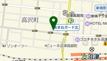 スペース 沼津駅前第1の地図画像