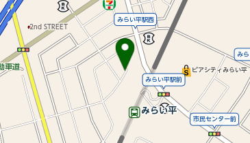 チケパ みらい平駅前第8の地図画像