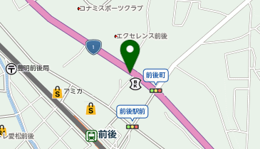 PP 前後駅前第3の地図画像