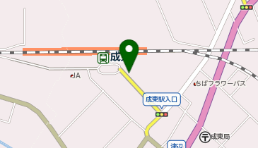 チケパ 成東駅前第7の地図画像