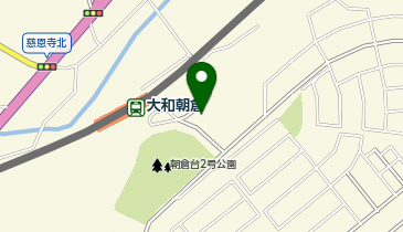 チケパ 大和朝倉駅前第2の地図画像