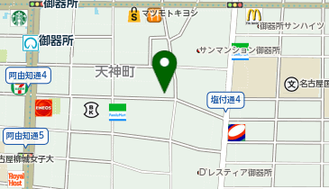 スペース 名古屋石仏町第2の地図画像