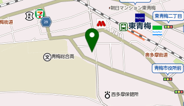チケパ 東青梅駅前第3の地図画像