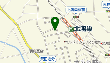 アップルパーク北鴻巣第1の地図画像