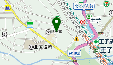 アップルパーク王子本町第2の地図画像