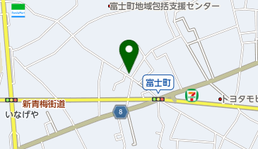 アップルパーク富士町第2の地図画像