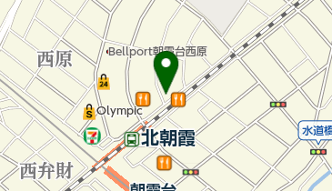アップルパークガーデン北朝霞提携駐車場の地図画像