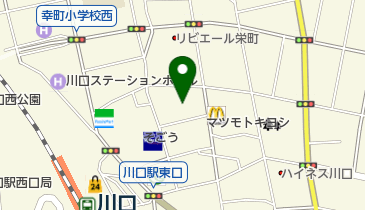 アップルパーク川口市栄町3丁目第1の地図画像