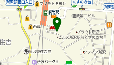 アップルパーク所沢駅前第1の地図画像