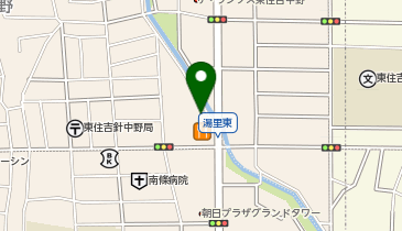 アップルパークフォルクス針中野店駐車場の地図画像