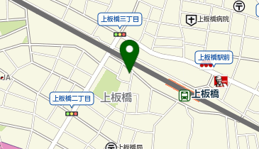 アップルパーク上板橋駅前駐車場・駐輪場第4の地図画像