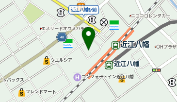 アップルパーク近江八幡市鷹飼町第1の地図画像