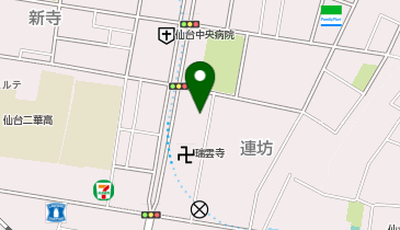 アップルパーク若林区連坊2丁目第1の地図画像