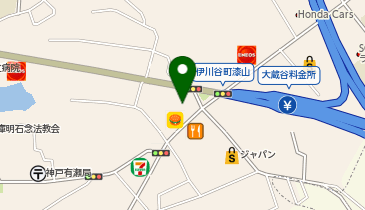 アップルパーク有瀬複合施設駐車場の地図画像