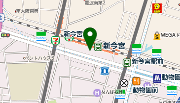 アップルパーク新今宮駅前第1の地図画像