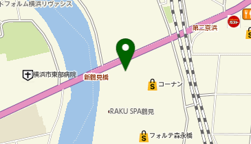 アップルパークマルハン鶴見店の地図画像
