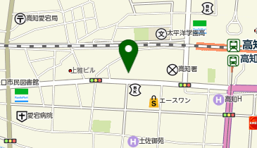 アップルパークドラッグセイムス高知北本町店の地図画像