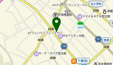 アップルパーク宮古島市下里第1の地図画像