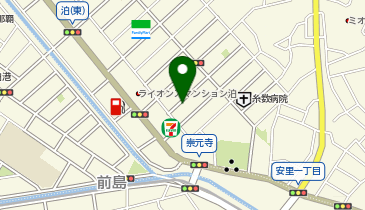 アップルパーク泊1丁目第2の地図画像