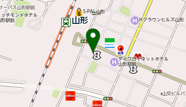 アップルパーク山形駅前第2の地図画像