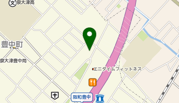 アップルパークカラオケ館泉大津店第2駐車場の地図画像