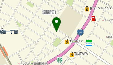 LIFE PARK 潮新町」(高知市-駐車場-〒781-8008)の地図/アクセス