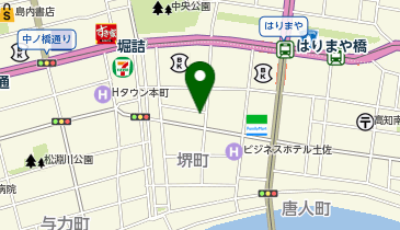 おクルマパークダイセイ 堺町第3の地図画像