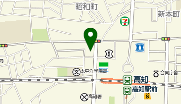 おクルマパークダイセイ 新本町第2の地図画像