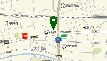 おクルマパークダイセイ 江ノ口第1の地図画像
