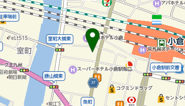 APパーク小倉駅前の地図画像