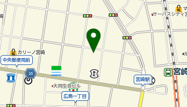 APパーク高千穂通の地図画像