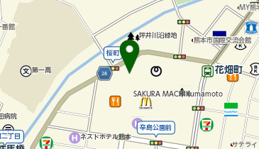 APパーク桜町の地図画像