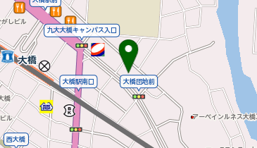 APパーク大橋の地図画像