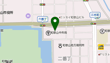 APパーク和歌山一番丁の地図画像