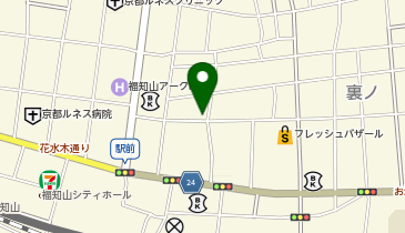 APパーク福知山の地図画像