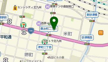 APパーク米町の地図画像