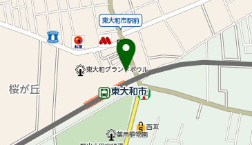 西武スマイルパーク東大和市駅前第2の地図画像