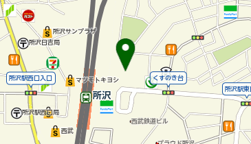 西武スマイルパークグランエミオ所沢の地図画像