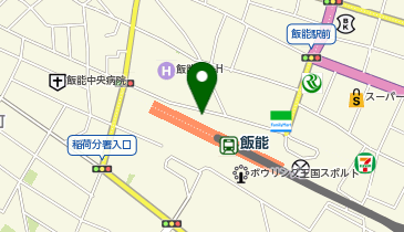 西武スマイルパーク 飯能駅北口の地図画像