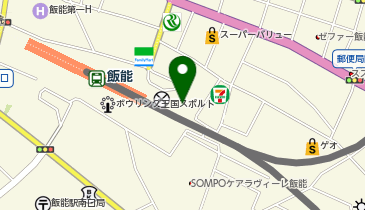 西武スマイルパーク西武飯能ステーションビルの地図画像
