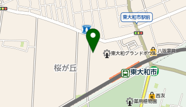 西武スマイルパークBIGBOX東大和(自動車)の地図画像