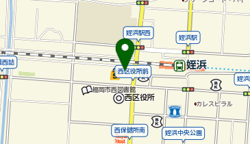 セイワパーク姪浜の地図画像